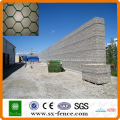 grüne farbe pvc beschichtete gabion box herstellung